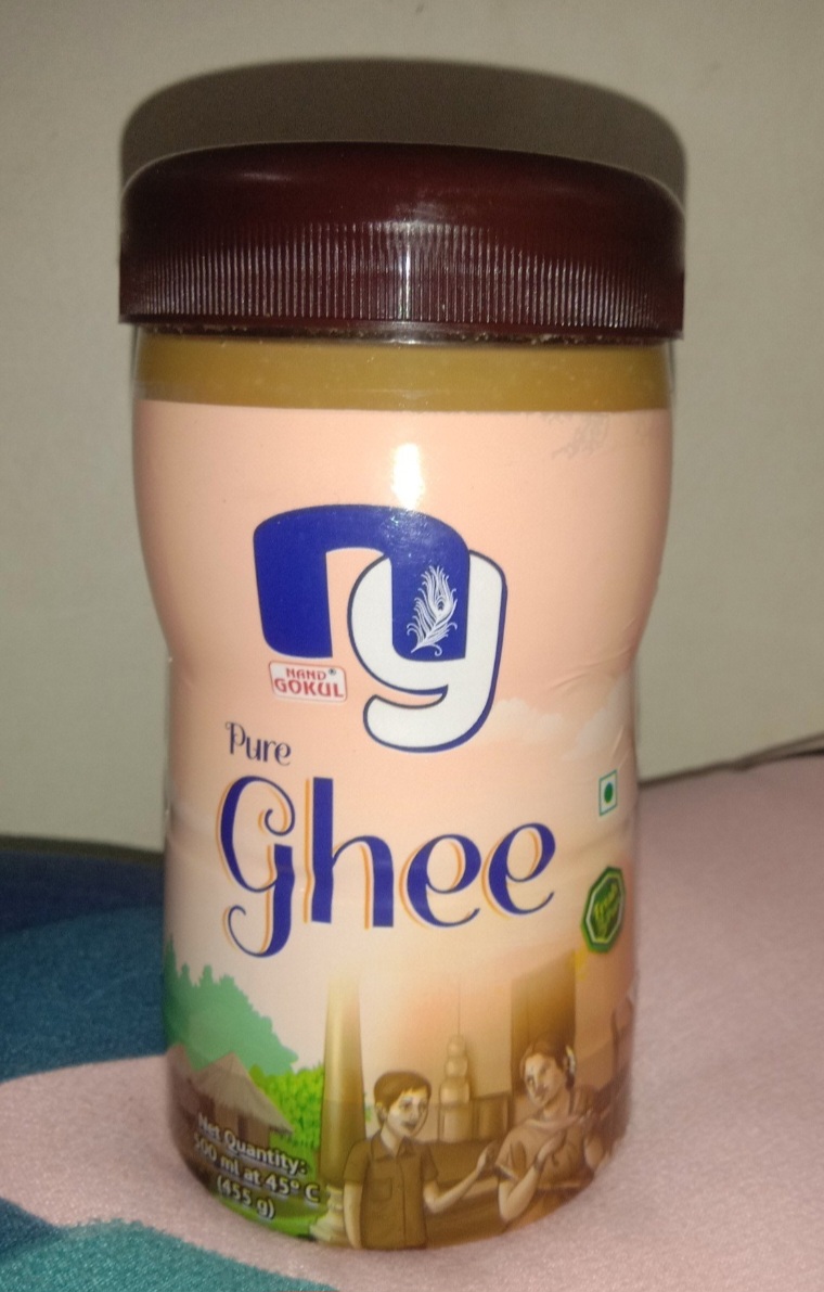 Nand Gokul Buffalo Ghee 500 ml · Jar